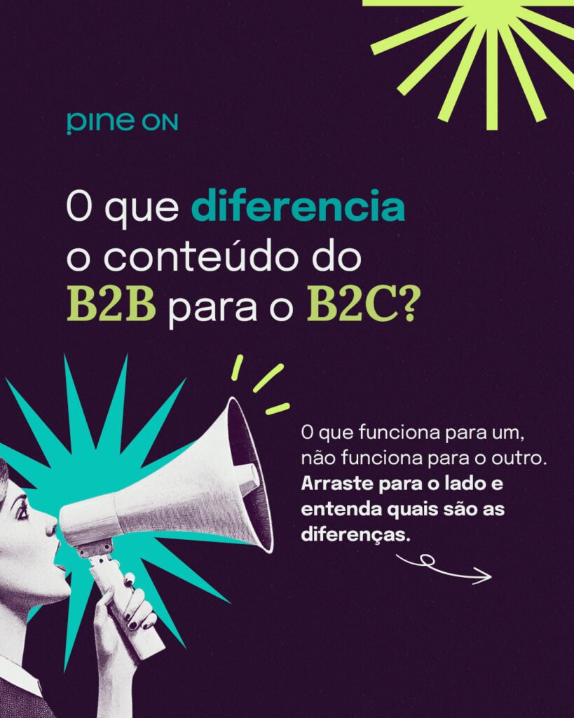 Diferenças entre conteúdo B2B e B2C