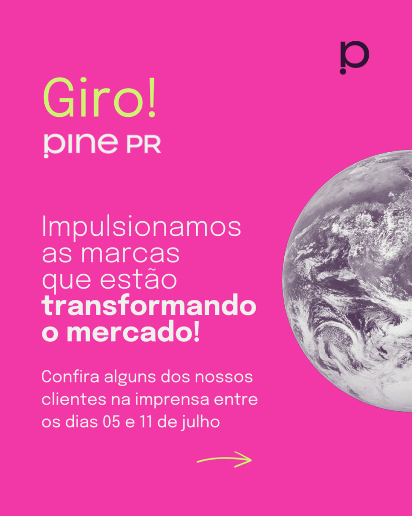 Resultados de PR dos clientes da Pine PR